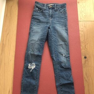 Madewell Distressed Skinny Jeans
